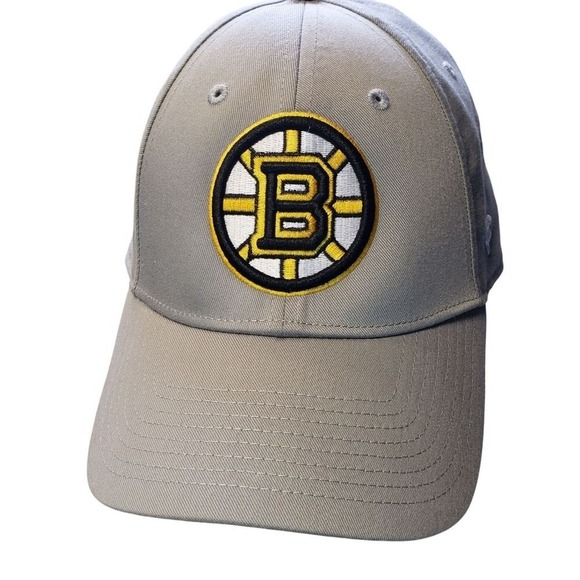 Fanatics Other - Boston Bruins Gray Adjustable NHL Cap Hat - Unisex, Embroidered Logo Patch